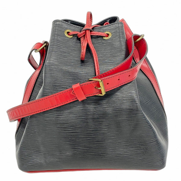 Louis Vuitton Epi Petit Noir Shoulder Bag in Castilian Red for Women