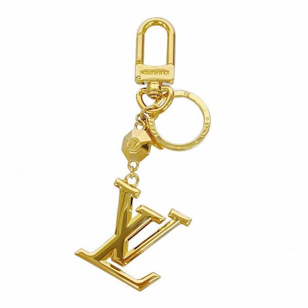 Louis Vuitton Porte-Clés LV Facet Keychain M65216 Gold Women's