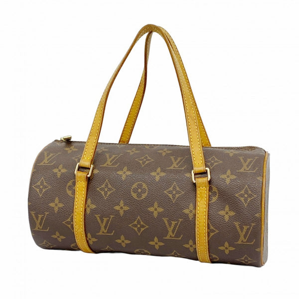 Louis Vuitton Monogram Papillon 26 Handbag M51386 Brown Women's