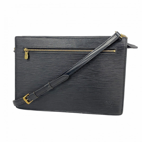 Louis Vuitton Epi Enghien Shoulder Bag M52112 Noir Women's