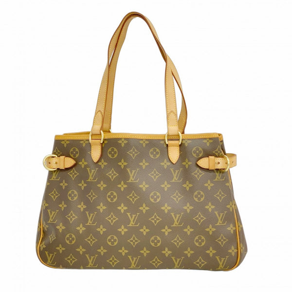 Louis Vuitton Monogram Batignolles Horizontal Tote Bag M51154 Brown Women's