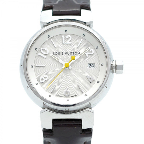 Louis Vuitton Tambour Q121K Silver Dial Women's Watch