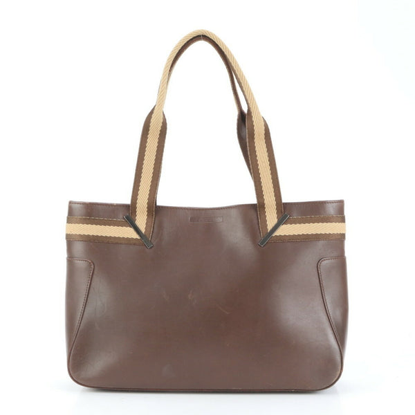 Gucci Leather Shoulder Bag/Handbag Brown 002 1135 Women's