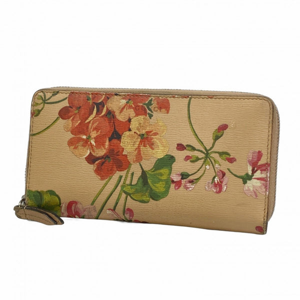Gucci GG Blooms Long Wallet 410102 Pink Women's