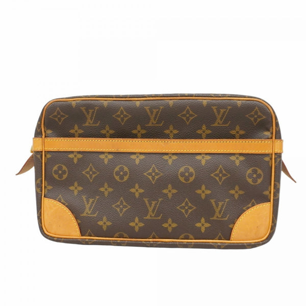 Louis Vuitton Monogram Compiègne 28 Clutch Bag M51845 Brown Men's