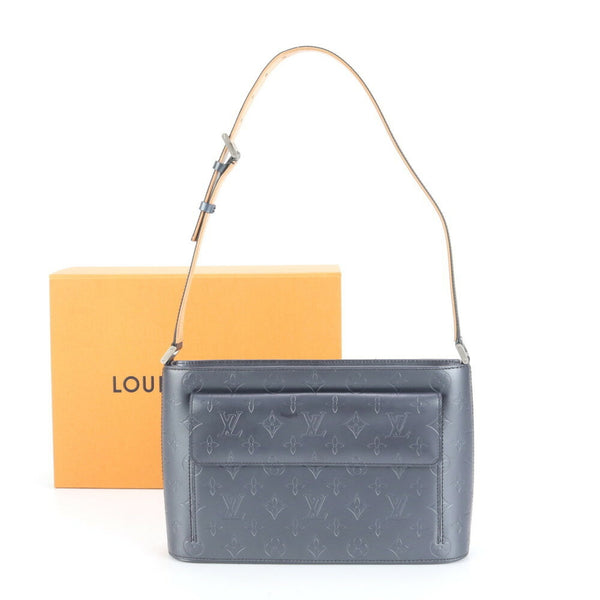Louis Vuitton Monogram Matte Alston M55125 Leather Shoulder Bag/Tote Bag/Handbag for Women