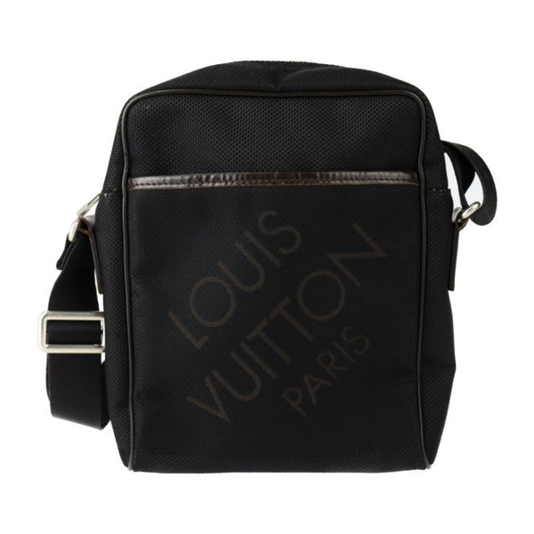 LOUIS VUITTON Citadan NM Shoulder Bag M93223 Damier Geant Canvas Leather Black Brown R2402123007007