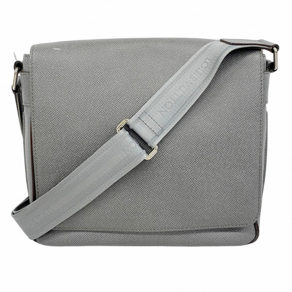 Louis Vuitton Taiga Roman PM Shoulder Bag M32700 Glacier Men's