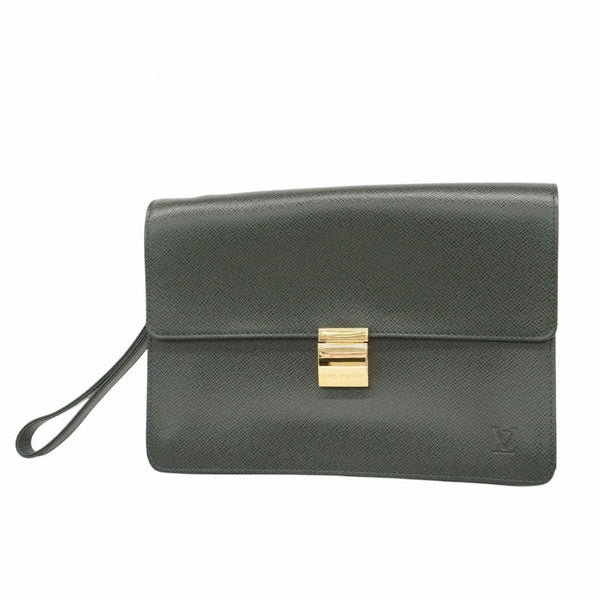 Louis Vuitton Taiga Selenga Clutch Bag M30784 Episea Men's