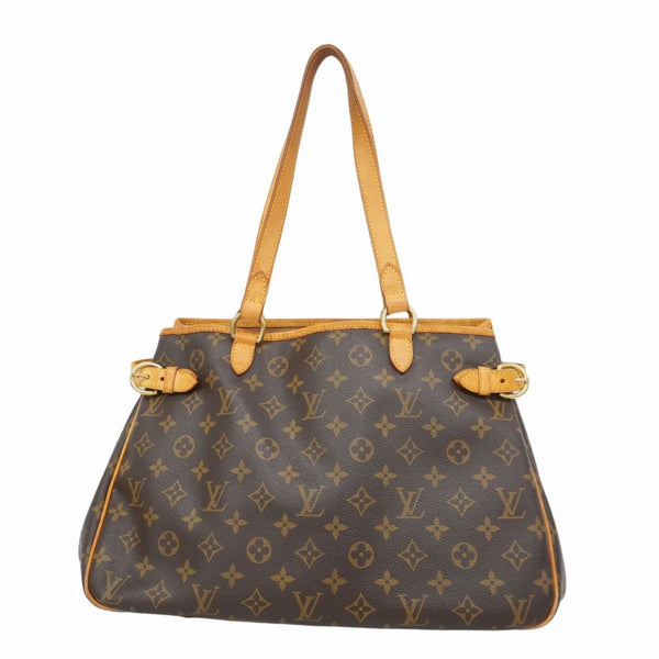 Louis Vuitton Monogram Batignolles Horizontal Tote Bag M51154 Brown Women's