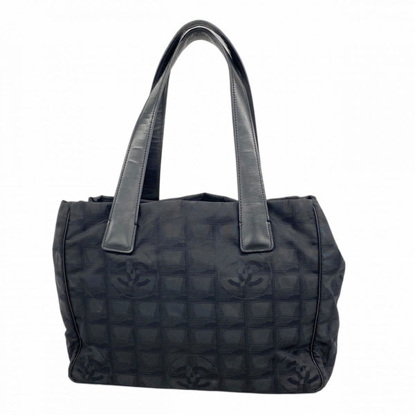 Chanel New Travel Nylon Tote Bag in Black Champagne for Women