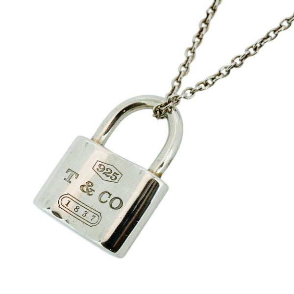 Tiffany 1837 Padlock Necklace in Sterling Silver for Women, P933496