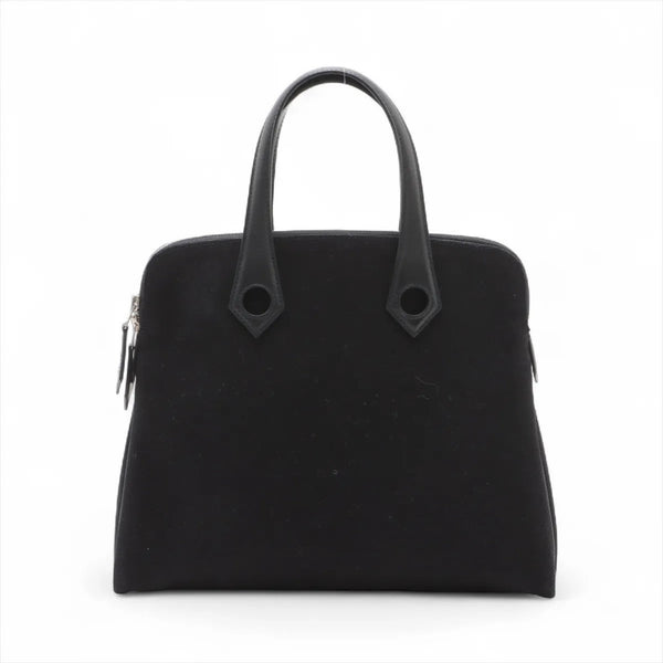 Hermes Hermès Sac Ivaux PM Leather Shoulder Bag/Handbag in Black for Women