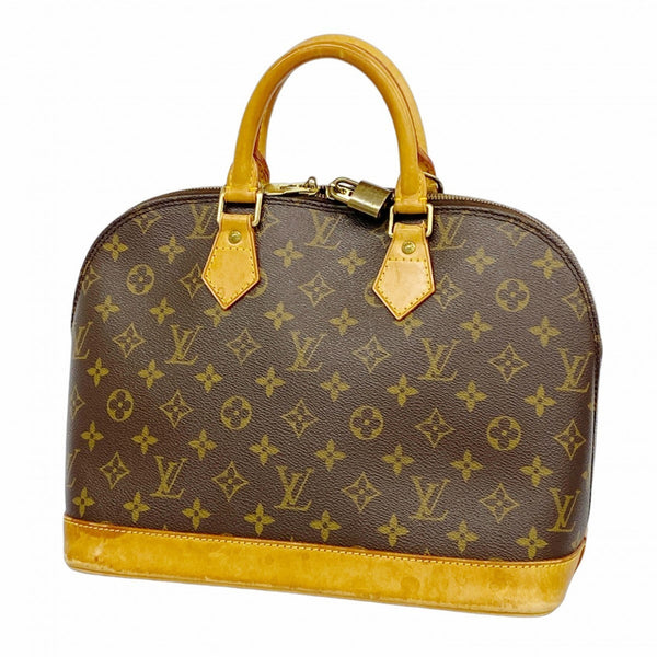 Louis Vuitton Monogram Alma Handbag M51130 Brown Women's