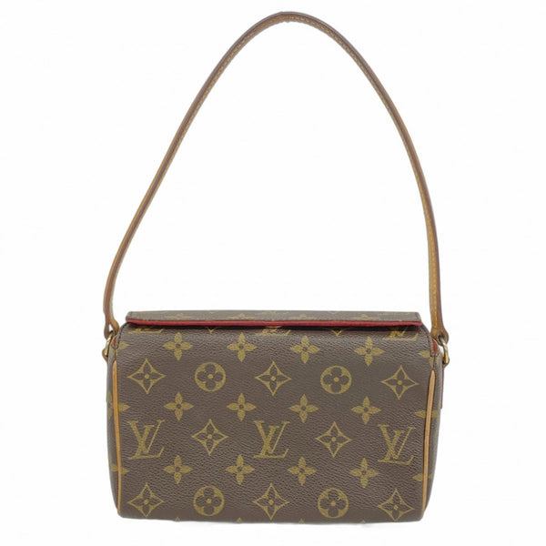 Louis Vuitton Monogram Recital Handbag M51900 Brown Women's