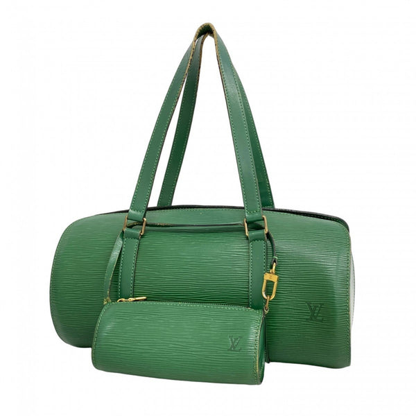 Louis Vuitton Epi Soufflot Handbag M52224 Borneo Green for Women