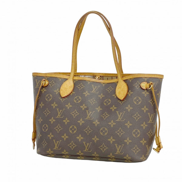 Louis Vuitton Monogram Neverfull PM Tote Bag M40155 Brown Women's