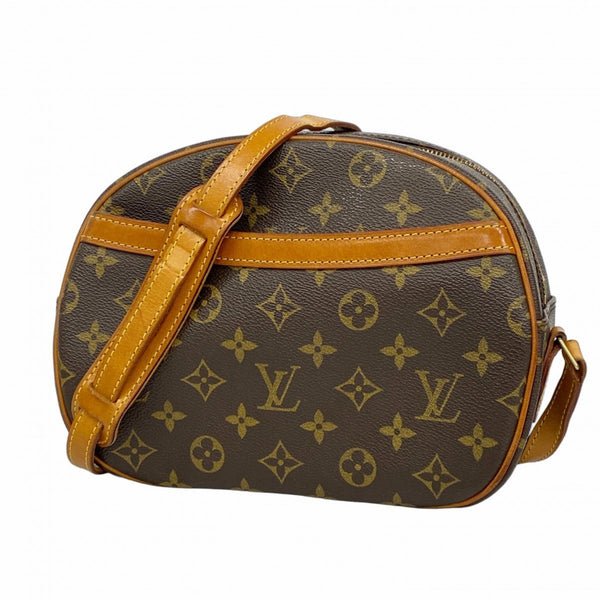 Louis Vuitton Monogram Blois Shoulder Bag M51221 Brown Women's