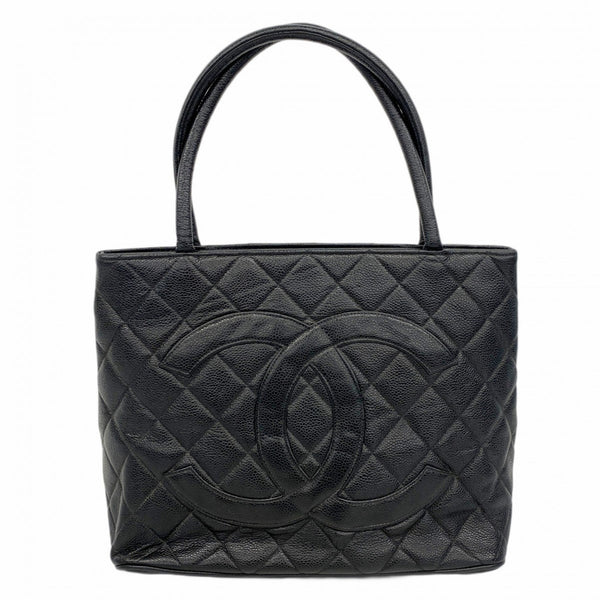 Chanel Reissue Tote Bag, Caviar Skin, Black, Women's