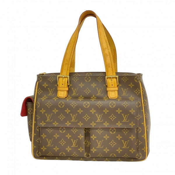 Louis Vuitton Monogram Multiplicite Tote Bag M51162 Brown Women's