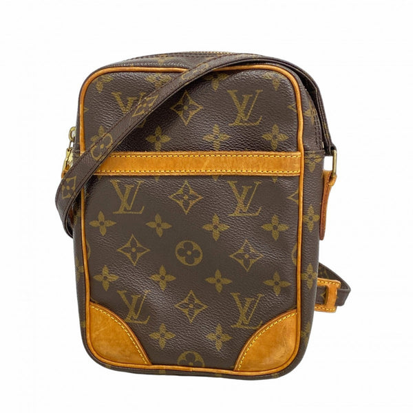 Louis Vuitton Monogram Danube Shoulder Bag M45266 Brown Women's