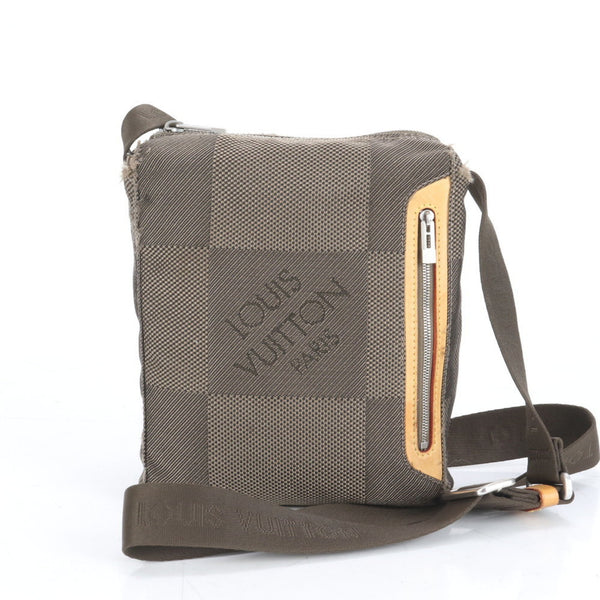 Louis Vuitton Damier Geant Citadin PM M93043 Leather Shoulder Bag for Men