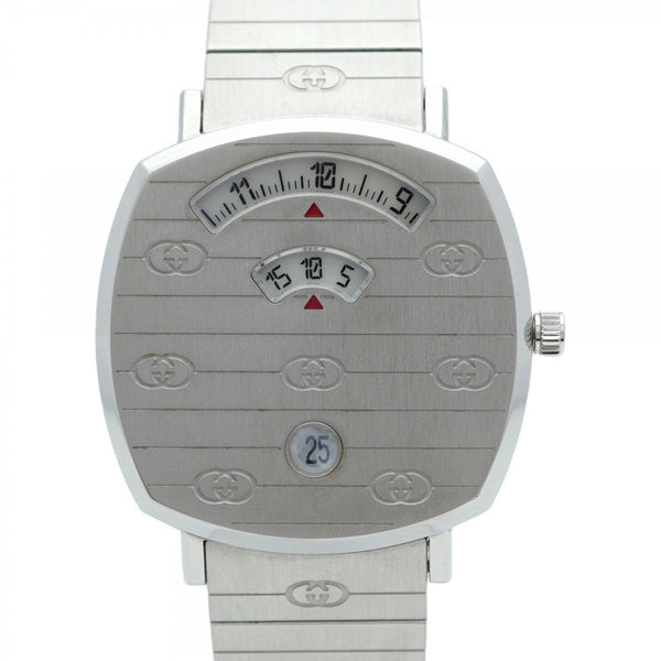 Gucci Grip 157.4 White Dial Men's Watch