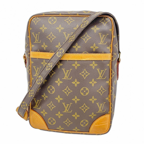 Louis Vuitton Monogram Danube MM Shoulder Bag M45264 Brown Women's