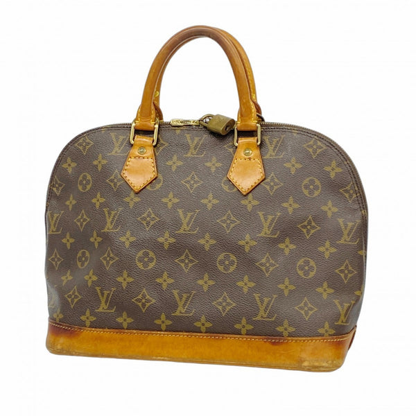 Louis Vuitton Monogram Alma Handbag M51130 Brown Women's