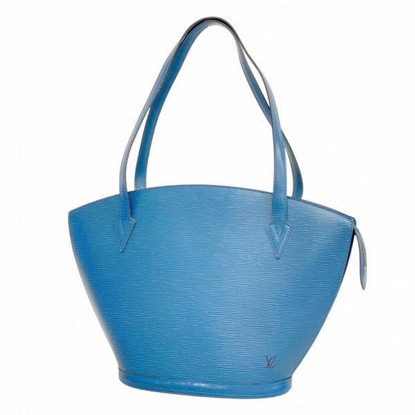 Louis Vuitton Epi Saint-Jacques Shoulder Bag M52265 Toledo Blue for Women