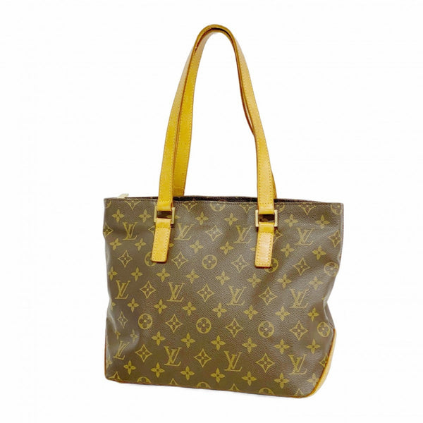 Louis Vuitton Monogram Cabas Piano Tote Bag M51148 Brown Women's