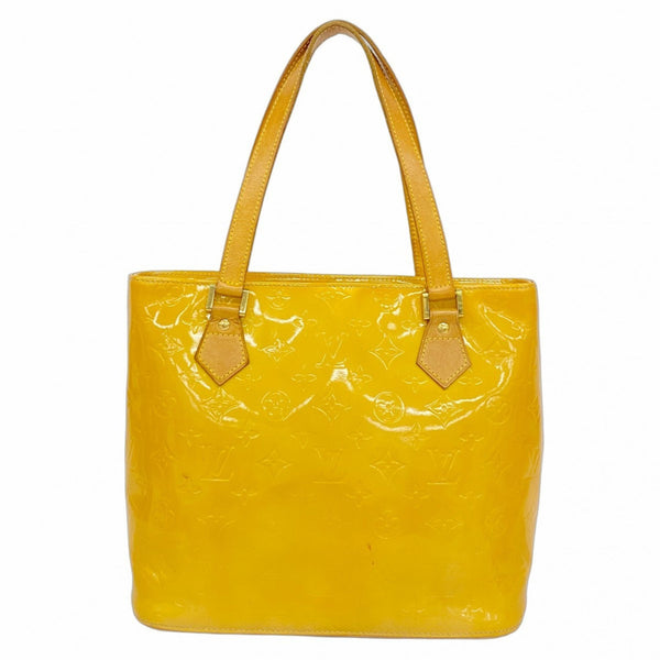 Louis Vuitton Vernis Houston Tote Bag M91004 Beige Women's