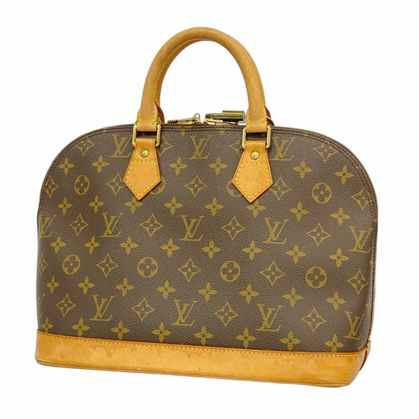 Louis Vuitton Monogram Alma Handbag M51130 Brown Women's