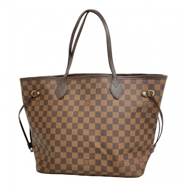 Louis Vuitton Damier Neverfull MM Tote Bag N51105 Ebene Women's