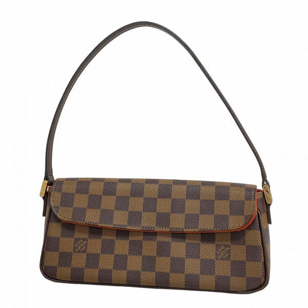 Louis Vuitton Damier Recoleta Shoulder Bag N51299 Ebene Women's