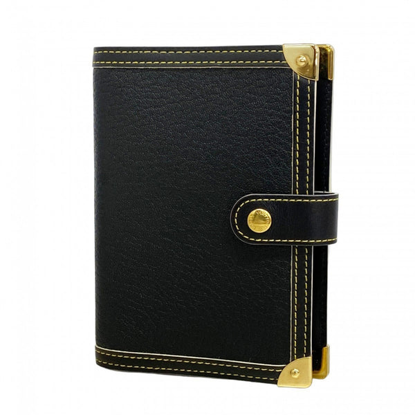 Louis Vuitton Suhali Agenda PM Notebook Cover R20886 Noir Women's